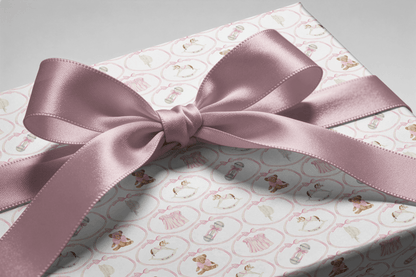 Baby Shower Wrapping Paper Girl - First Chapter - Haus of Wrap