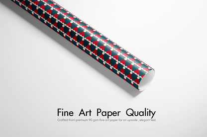 Chic Christmas Wrapping Paper - The Cap - Haus of Wrap