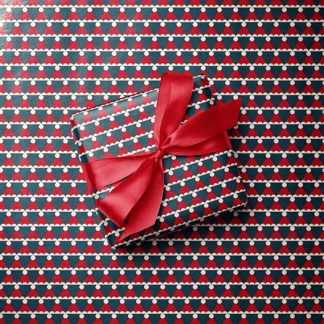 Chic Christmas Wrapping Paper - The Cap - Haus of Wrap