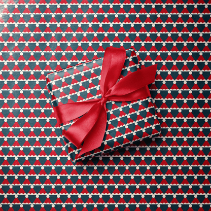Chic Christmas Wrapping Paper - The Cap - Haus of Wrap