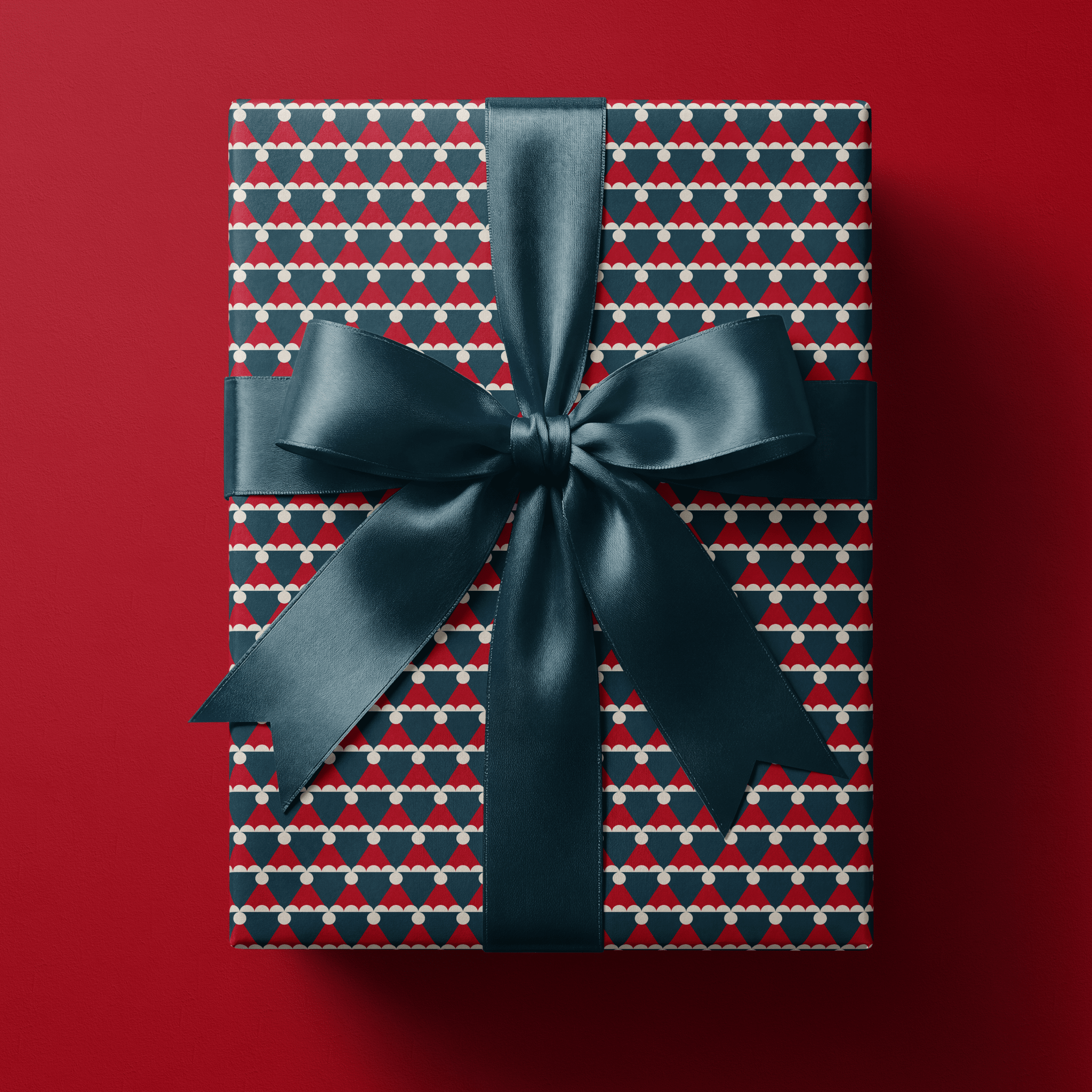 Chic Christmas Wrapping Paper - The Cap - Haus of Wrap