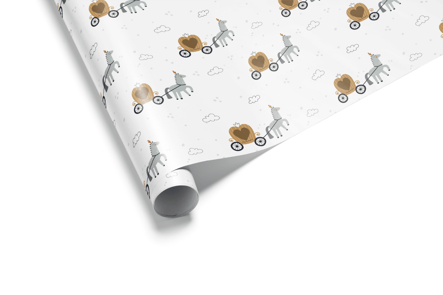 Baby Girl Wrapping Paper - Fairytale Standard - Haus of Wrap