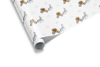 Baby Girl Wrapping Paper - Fairytale Standard - Haus of Wrap