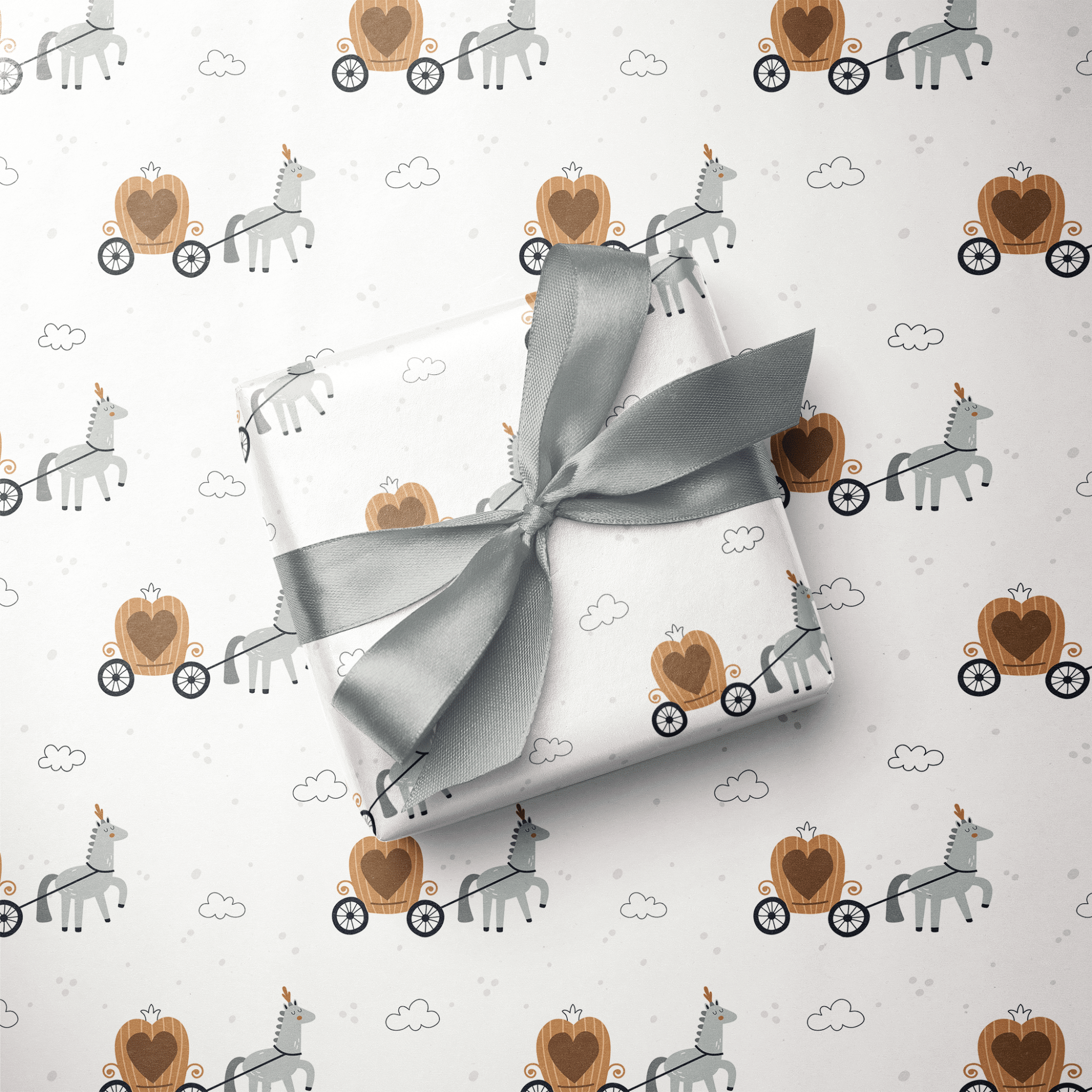 Baby Girl Wrapping Paper - Fairytale Standard - Haus of Wrap