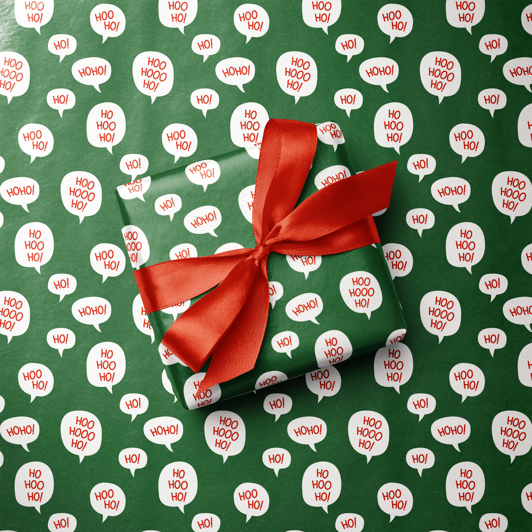 Christmas Santa Wrapping Paper - Said Santa - Haus of Wrap