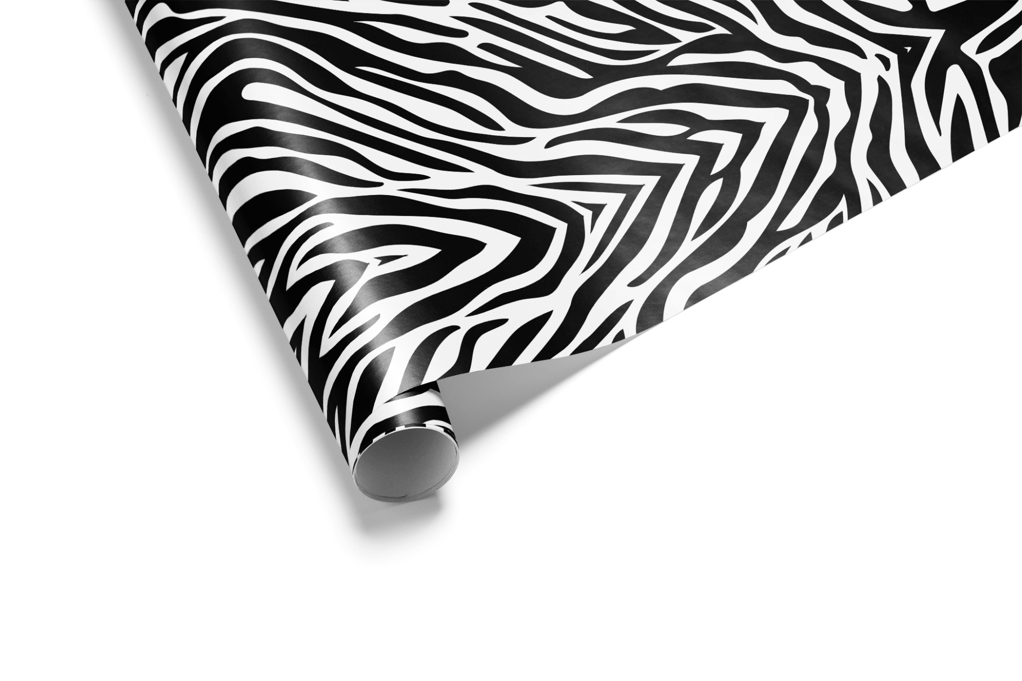 Black White Wrapping Paper - Monochrome Wild - Haus of Wrap