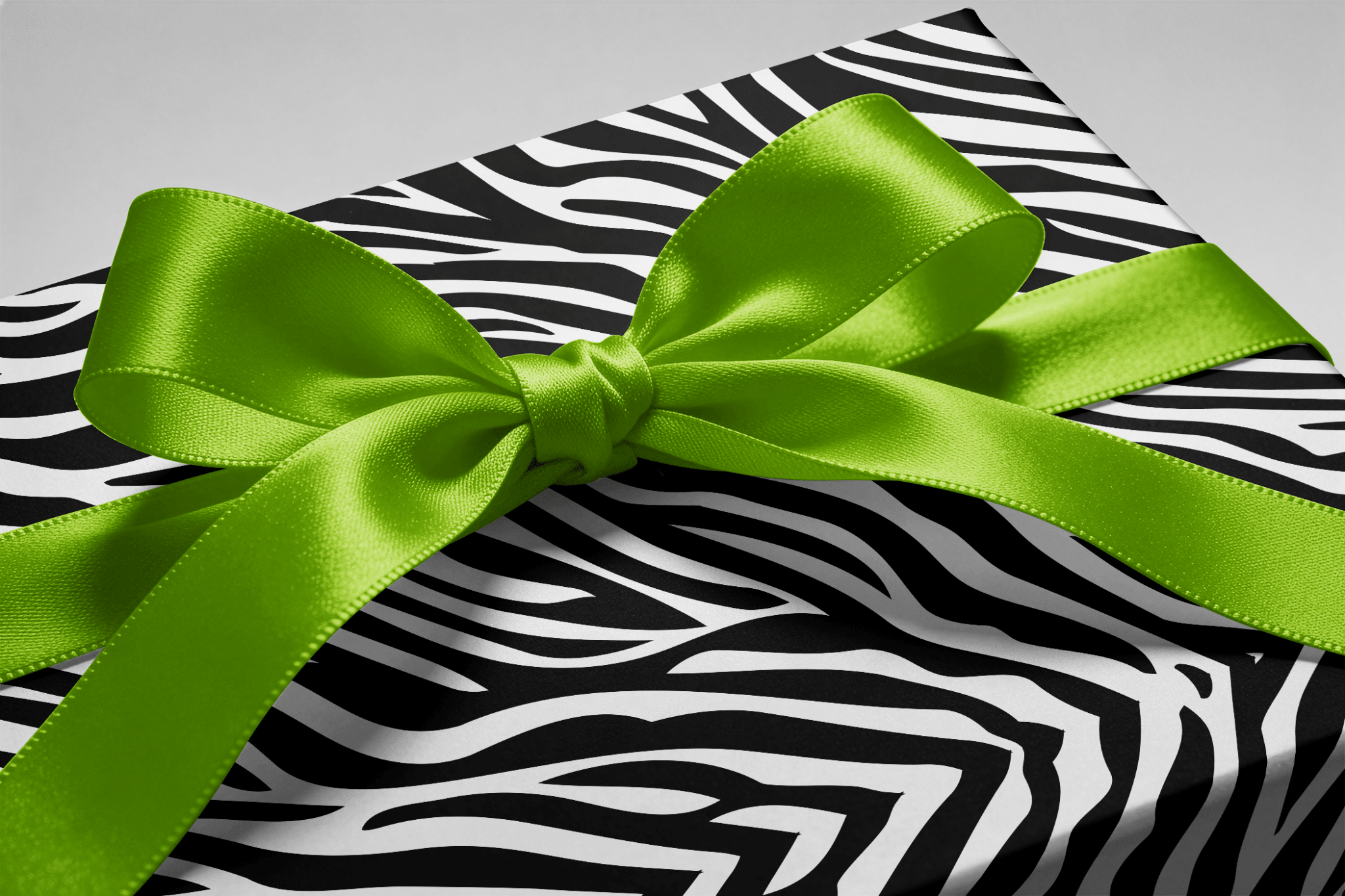Black White Wrapping Paper - Monochrome Wild - Haus of Wrap