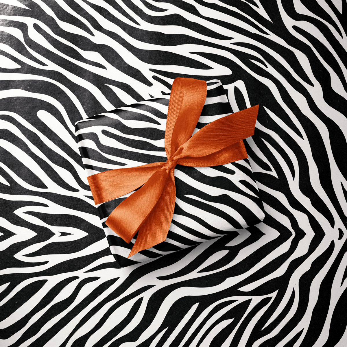 Black White Wrapping Paper - Monochrome Wild - Haus of Wrap