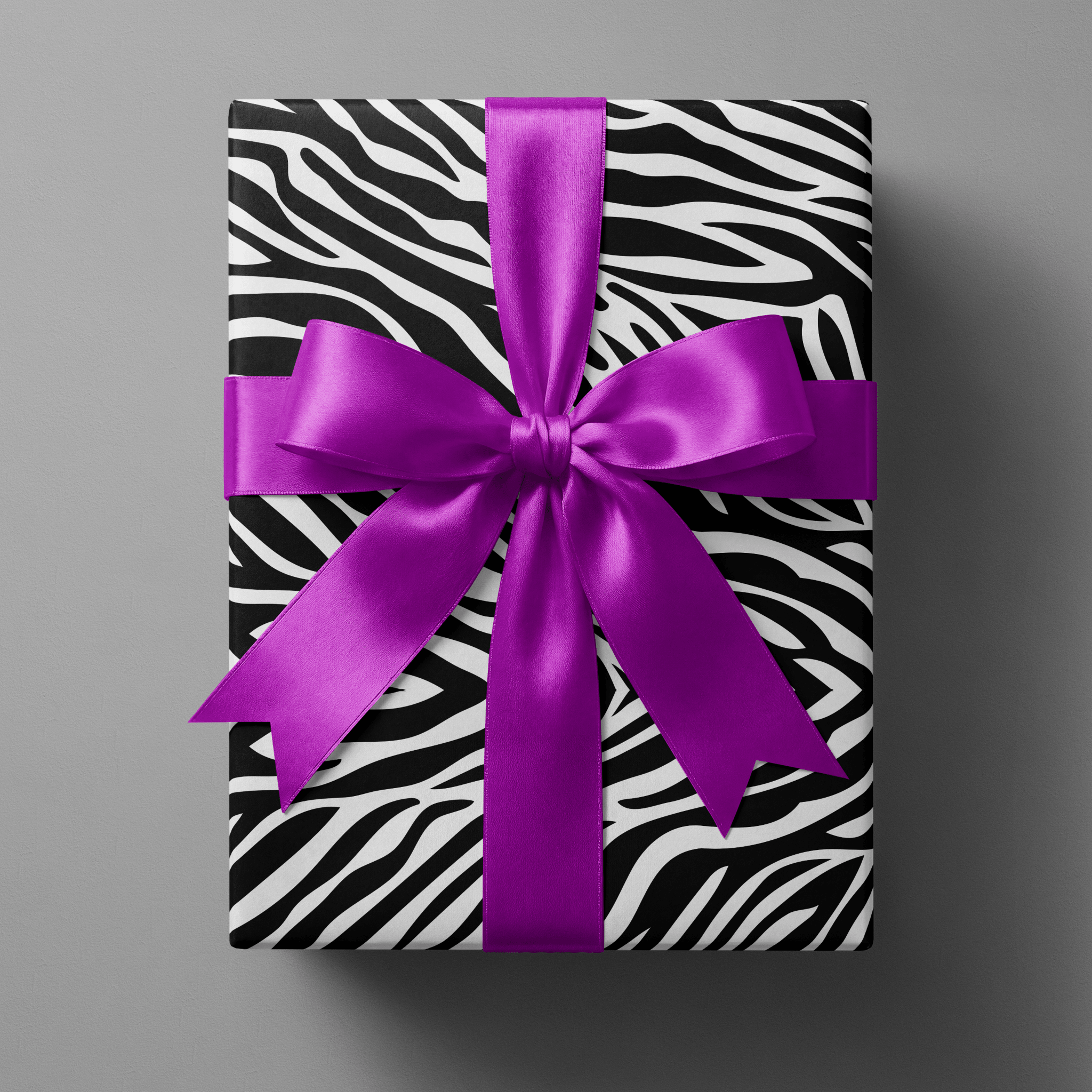 Black White Wrapping Paper - Monochrome Wild - Haus of Wrap