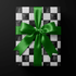 Checkerboard Wrapping Paper - Stone Cold - Haus of Wrap