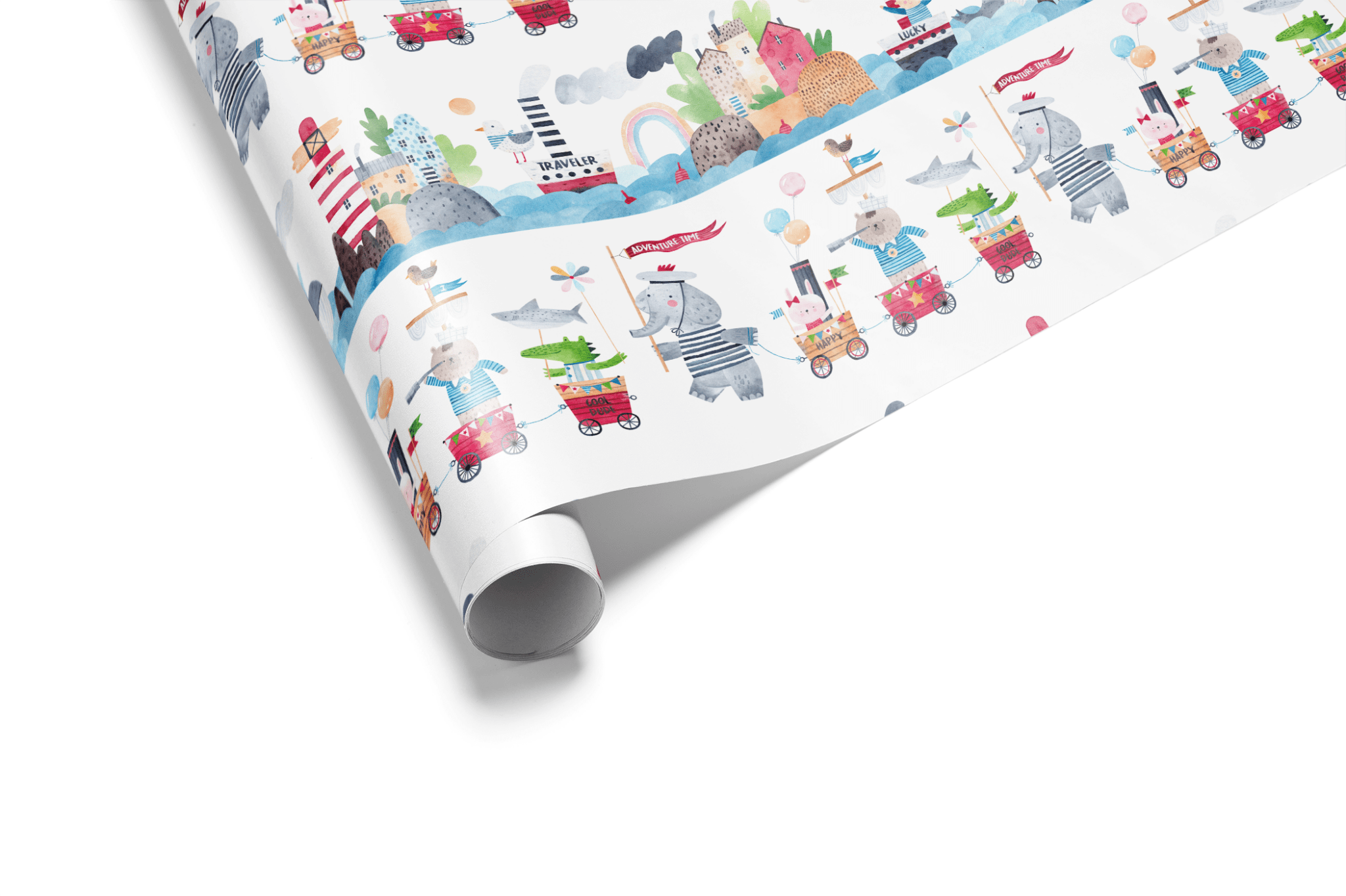 Nautical Wrapping Paper - Adventure Time - Haus of Wrap