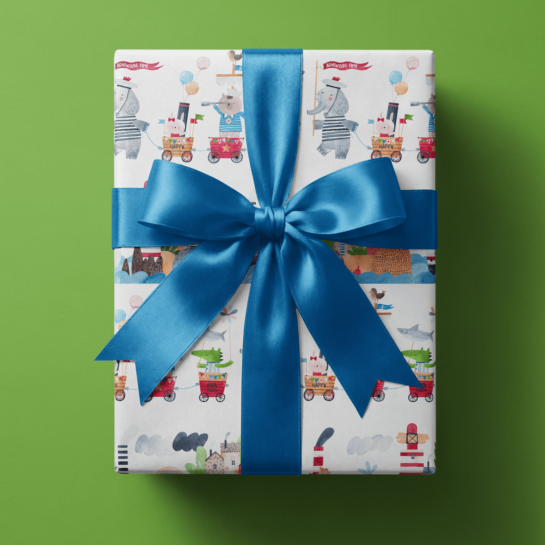 Nautical Wrapping Paper - Adventure Time - Haus of Wrap