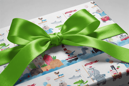 Nautical Wrapping Paper - Adventure Time - Haus of Wrap
