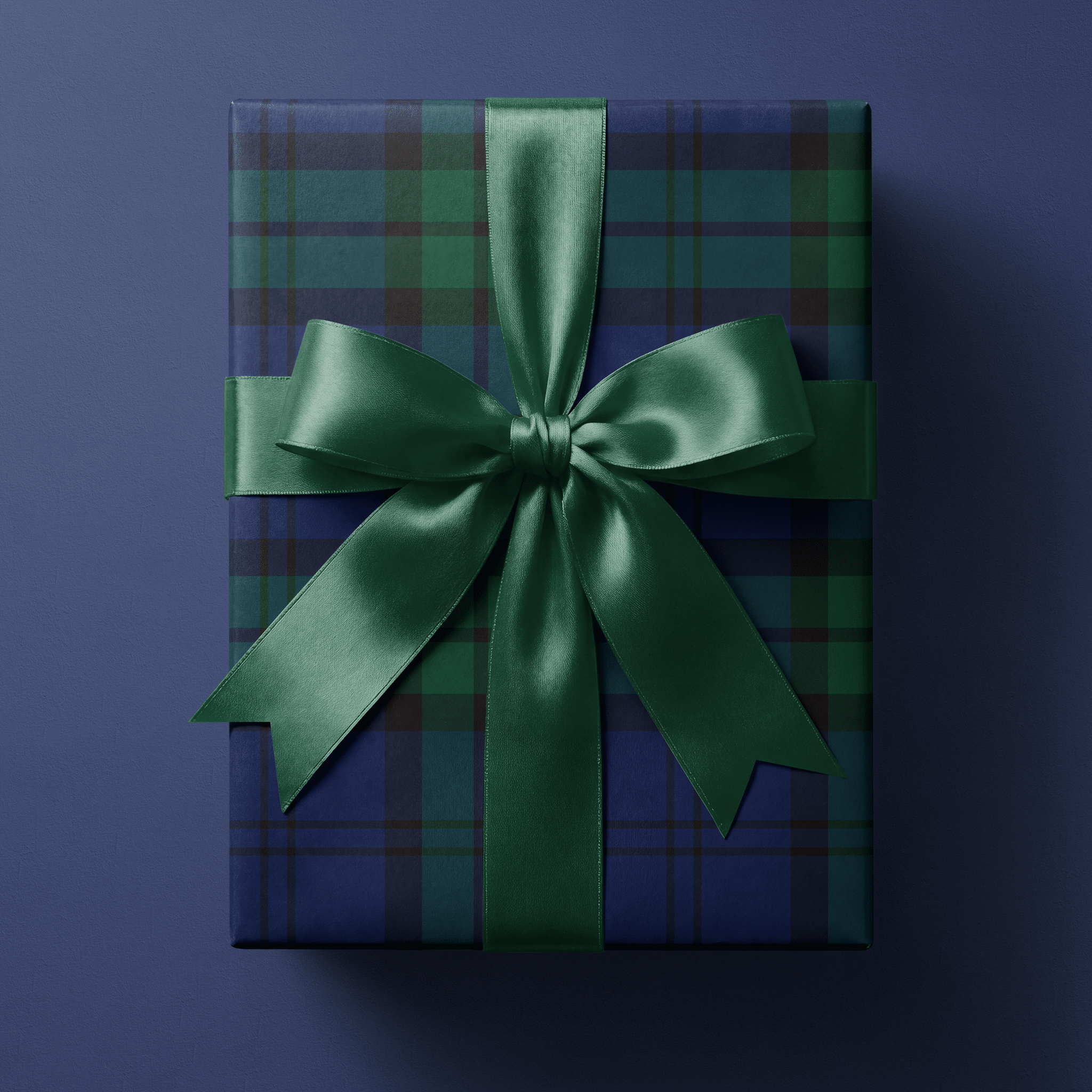 Luxury Christmas Wrapping Paper - The Black Watch - Haus of Wrap