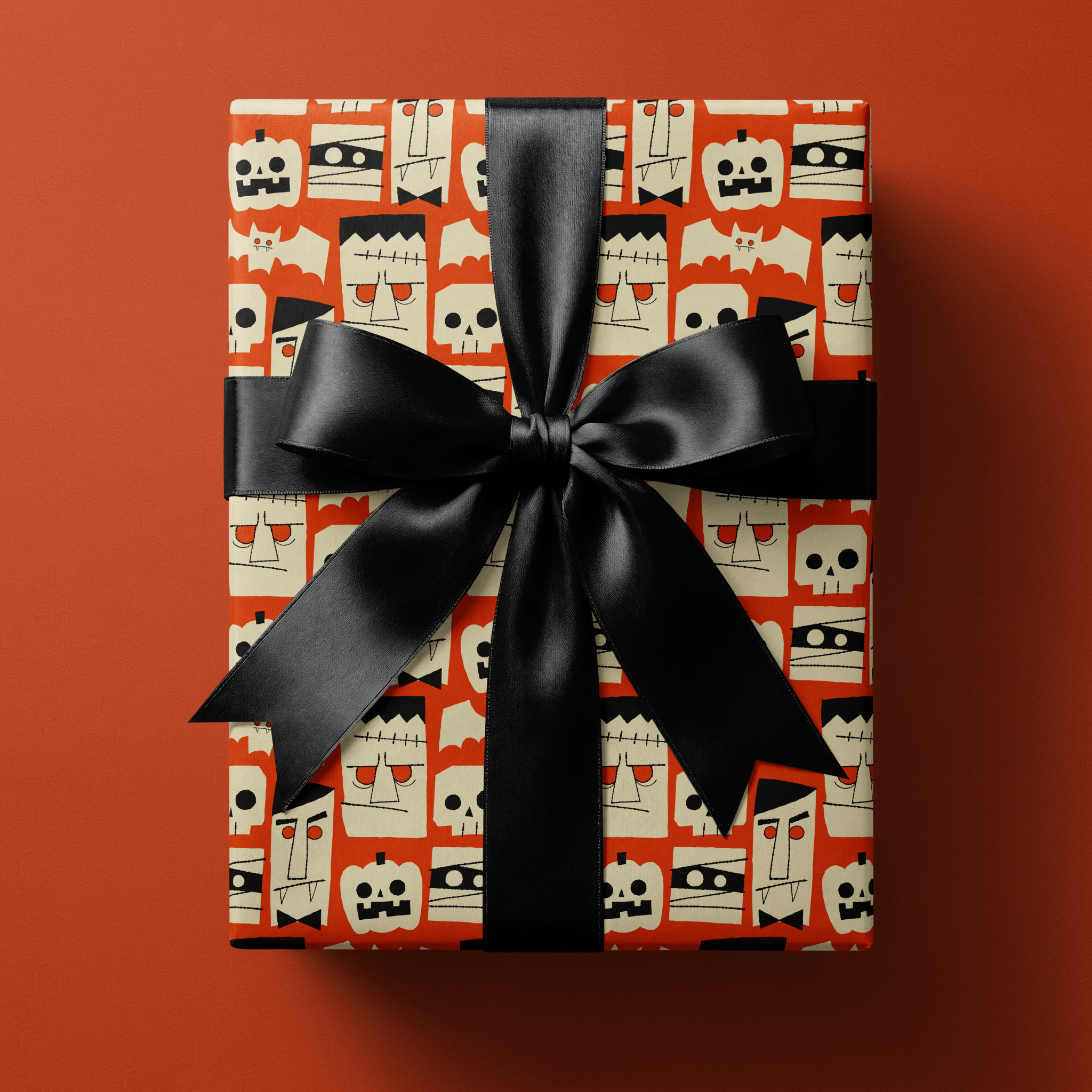 Spooky Wrapping Paper - The Usual Suspects - Haus of Wrap