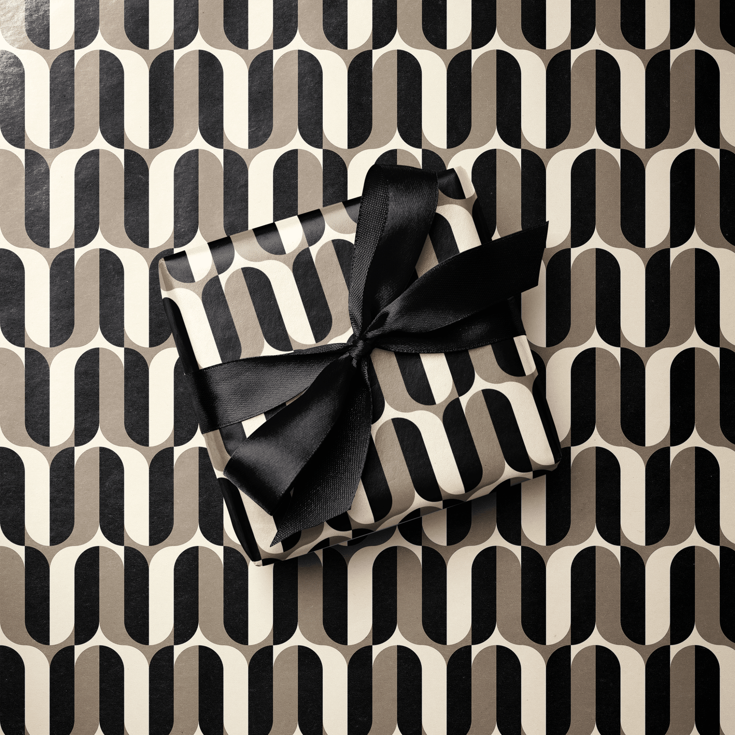Mid Century Modern Wrapping Paper - Mad Men - Haus of Wrap
