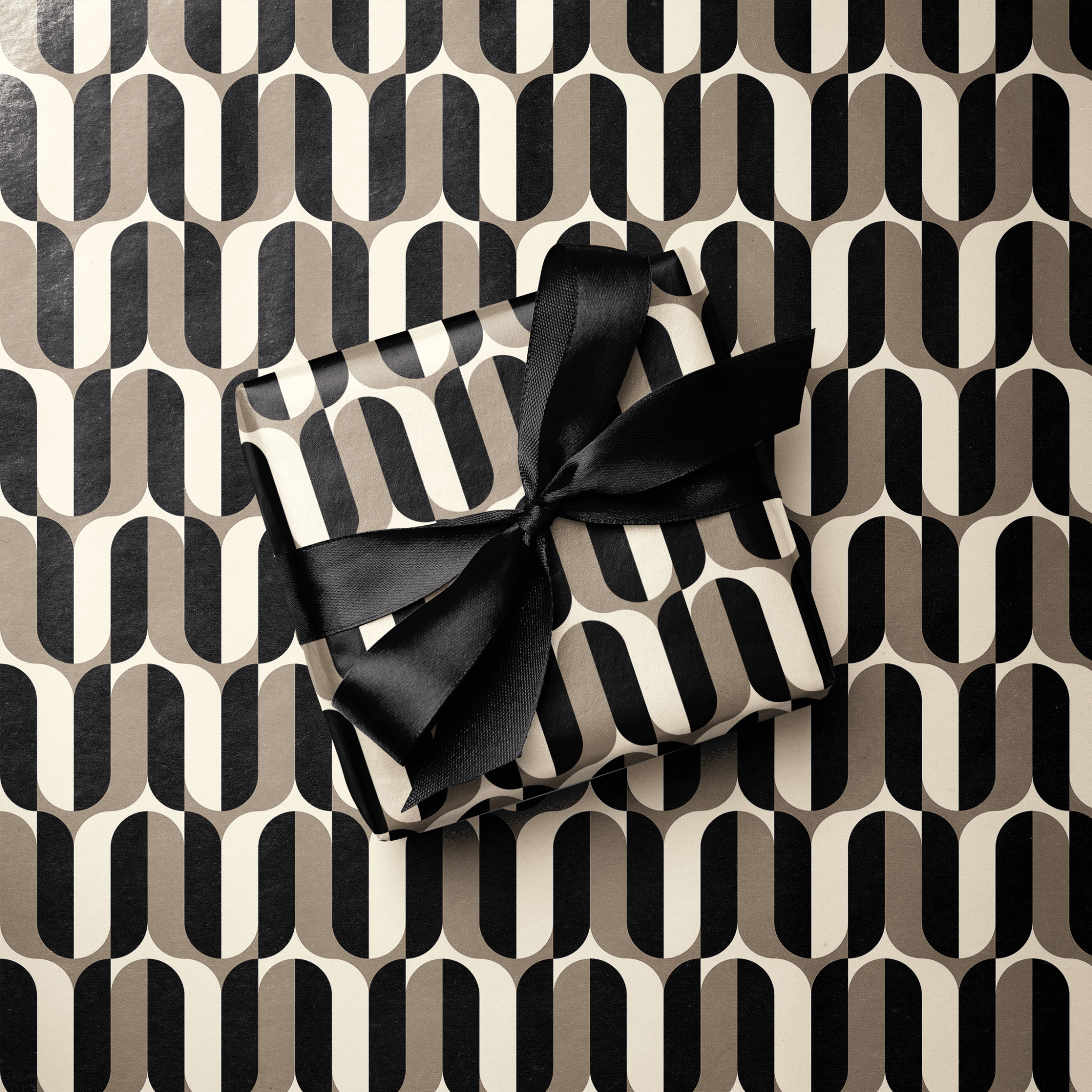 Mid Century Modern Wrapping Paper - Mad Men - Haus of Wrap