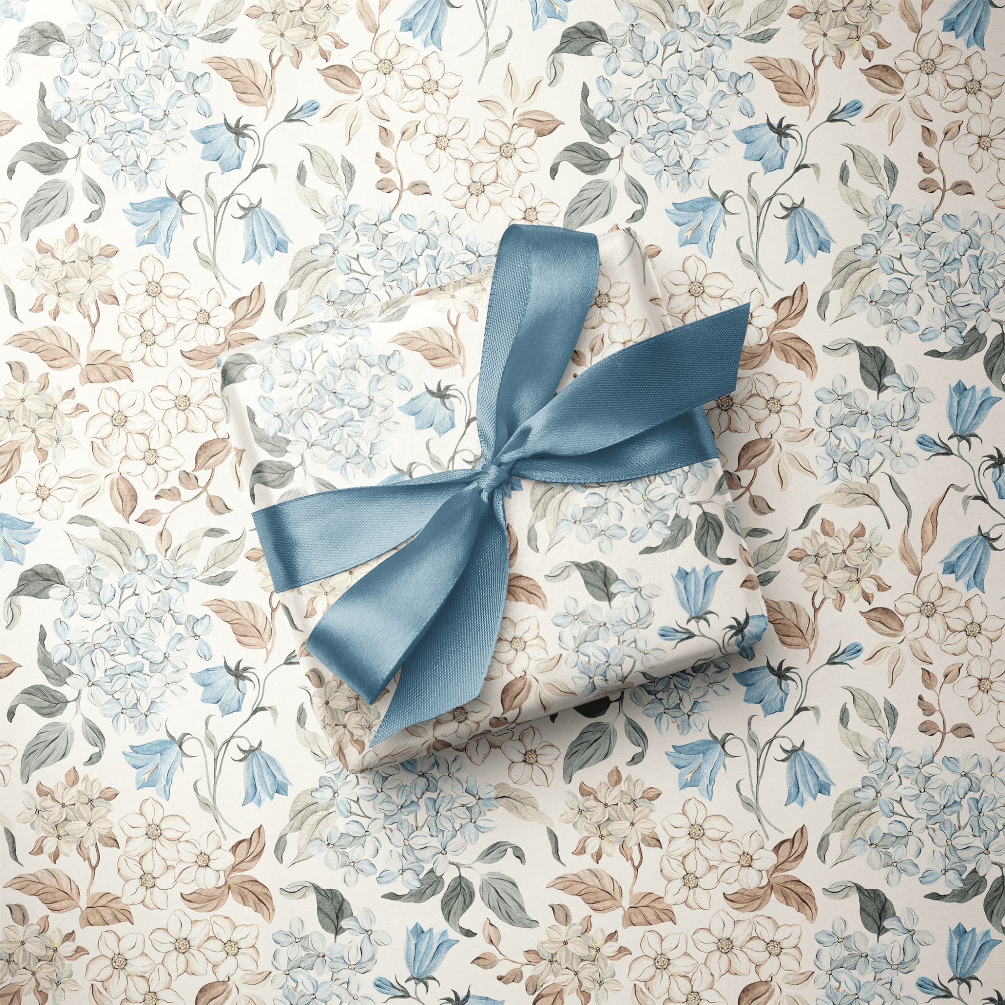 Ditsy Floral Wrapping Paper - Country House - Haus of Wrap