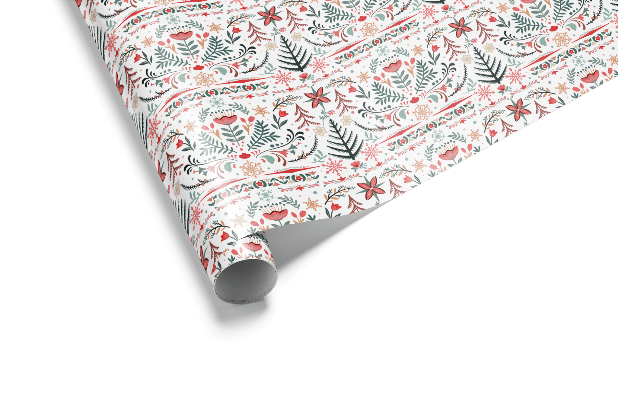 Scandinavian Christmas Wrapping Paper - Christmas in Copenhagen - Haus of Wrap