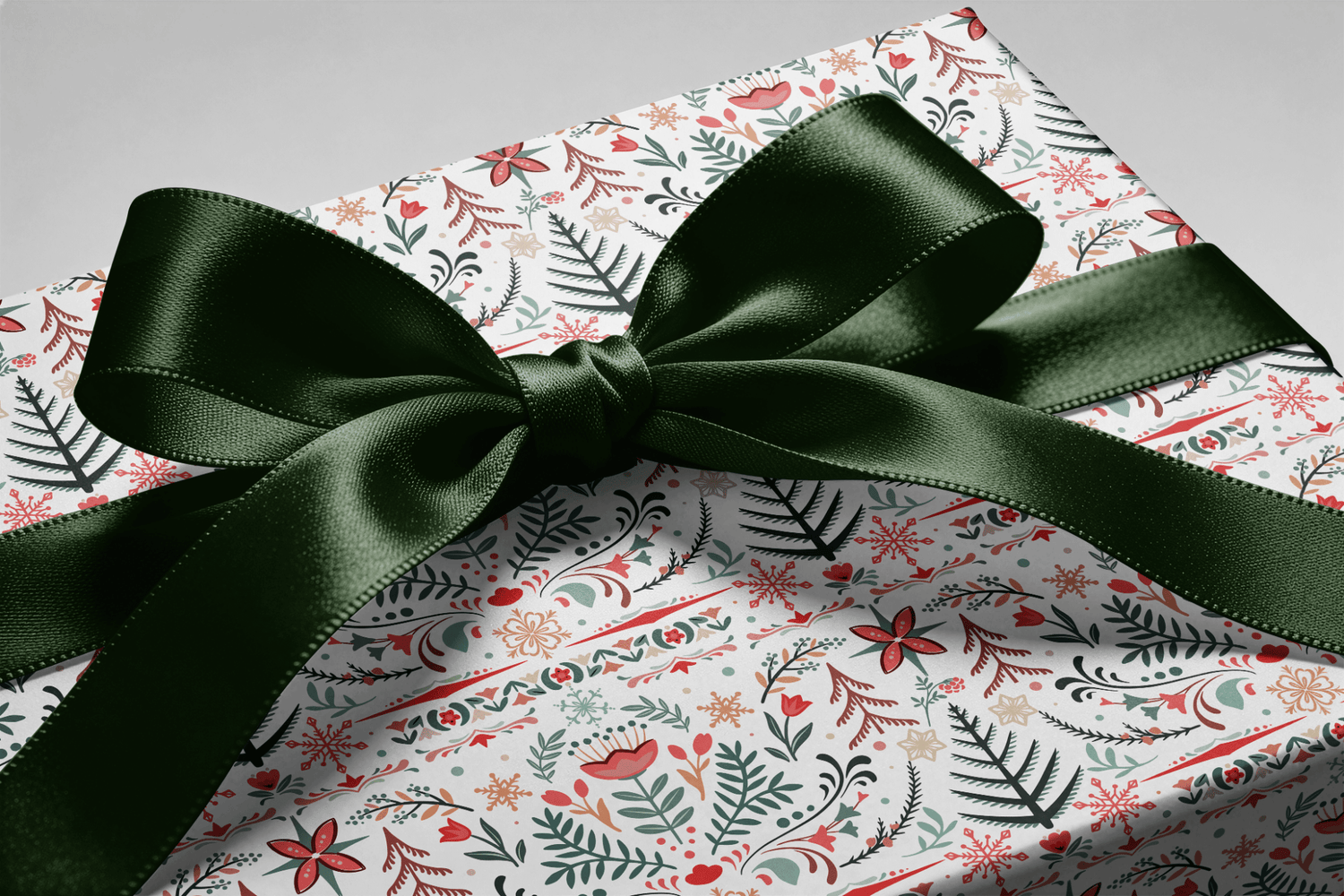 Scandinavian Christmas Wrapping Paper - Christmas in Copenhagen - Haus of Wrap