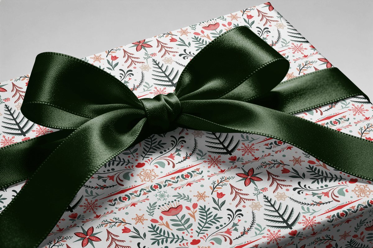 Scandinavian Christmas Wrapping Paper - Christmas in Copenhagen - Haus of Wrap