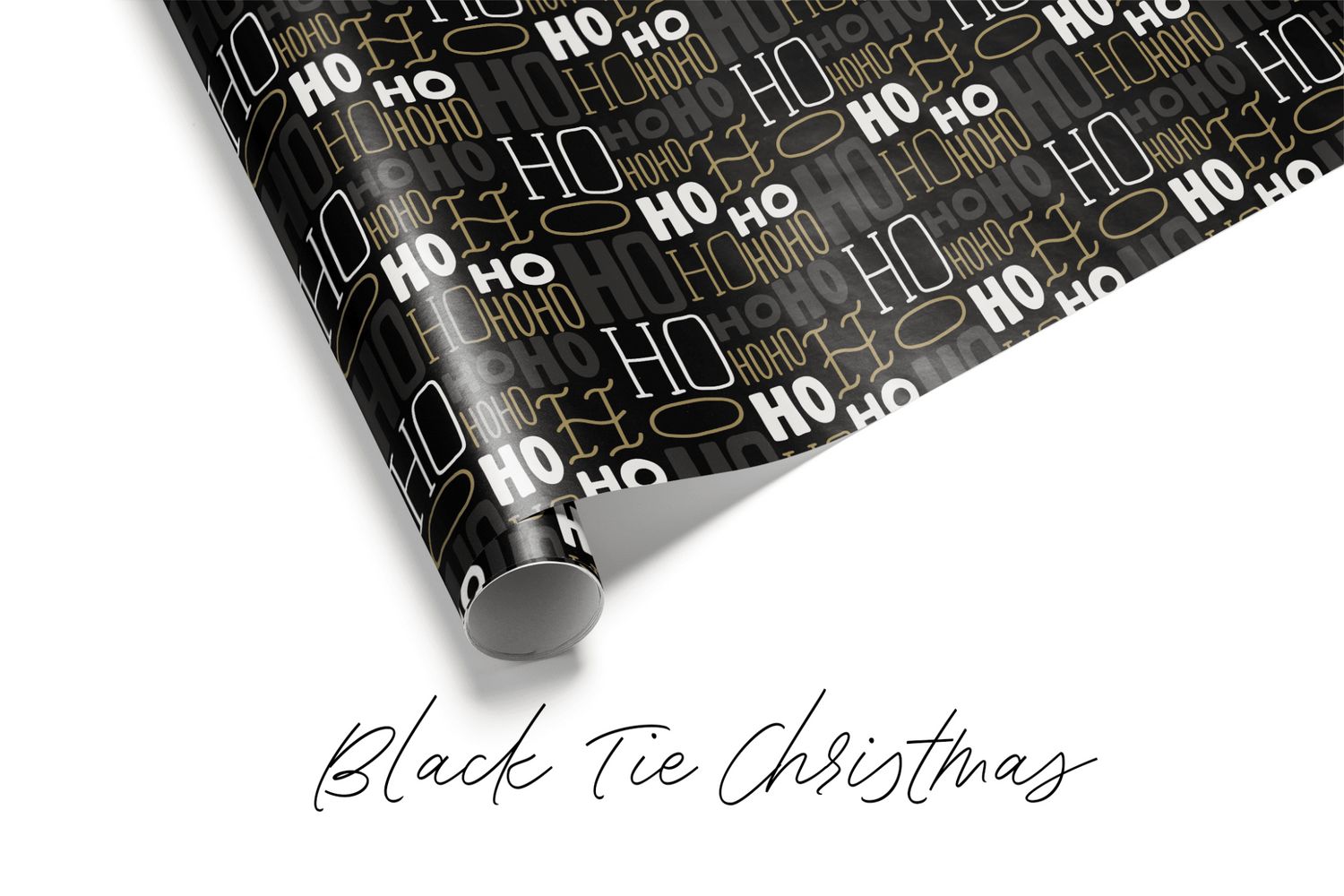 Ho Ho Ho Wrapping Paper - Wrapping Papers - Haus of Wrap