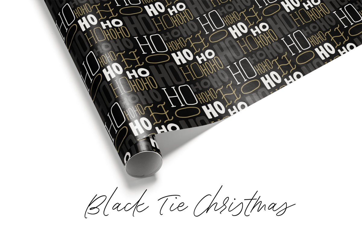 Ho Ho Ho Wrapping Paper - Wrapping Papers - Haus of Wrap