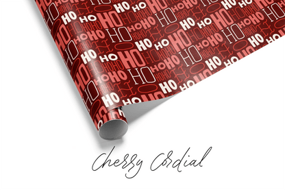 Ho Ho Ho Wrapping Paper - Wrapping Papers - Haus of Wrap