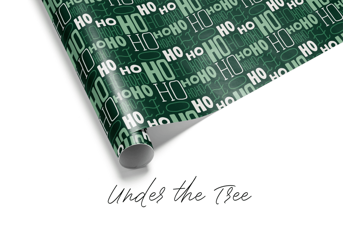 Ho Ho Ho Wrapping Paper - Wrapping Papers - Haus of Wrap