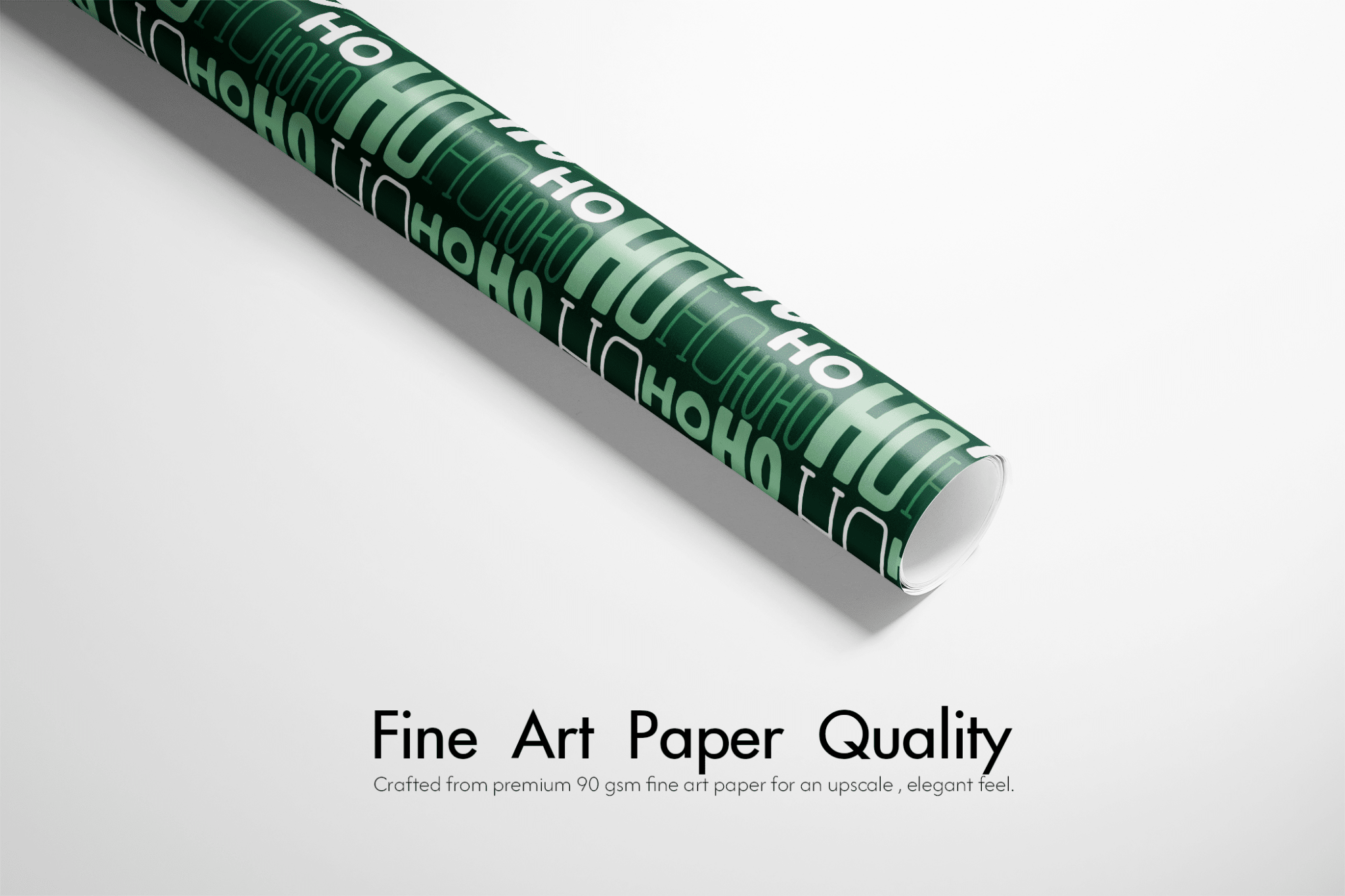 Ho Ho Ho Wrapping Paper - Wrapping Papers - Haus of Wrap