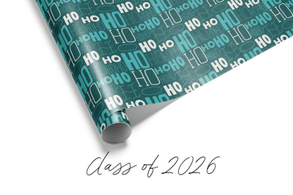 Ho Ho Ho Wrapping Paper - Wrapping Papers - Haus of Wrap