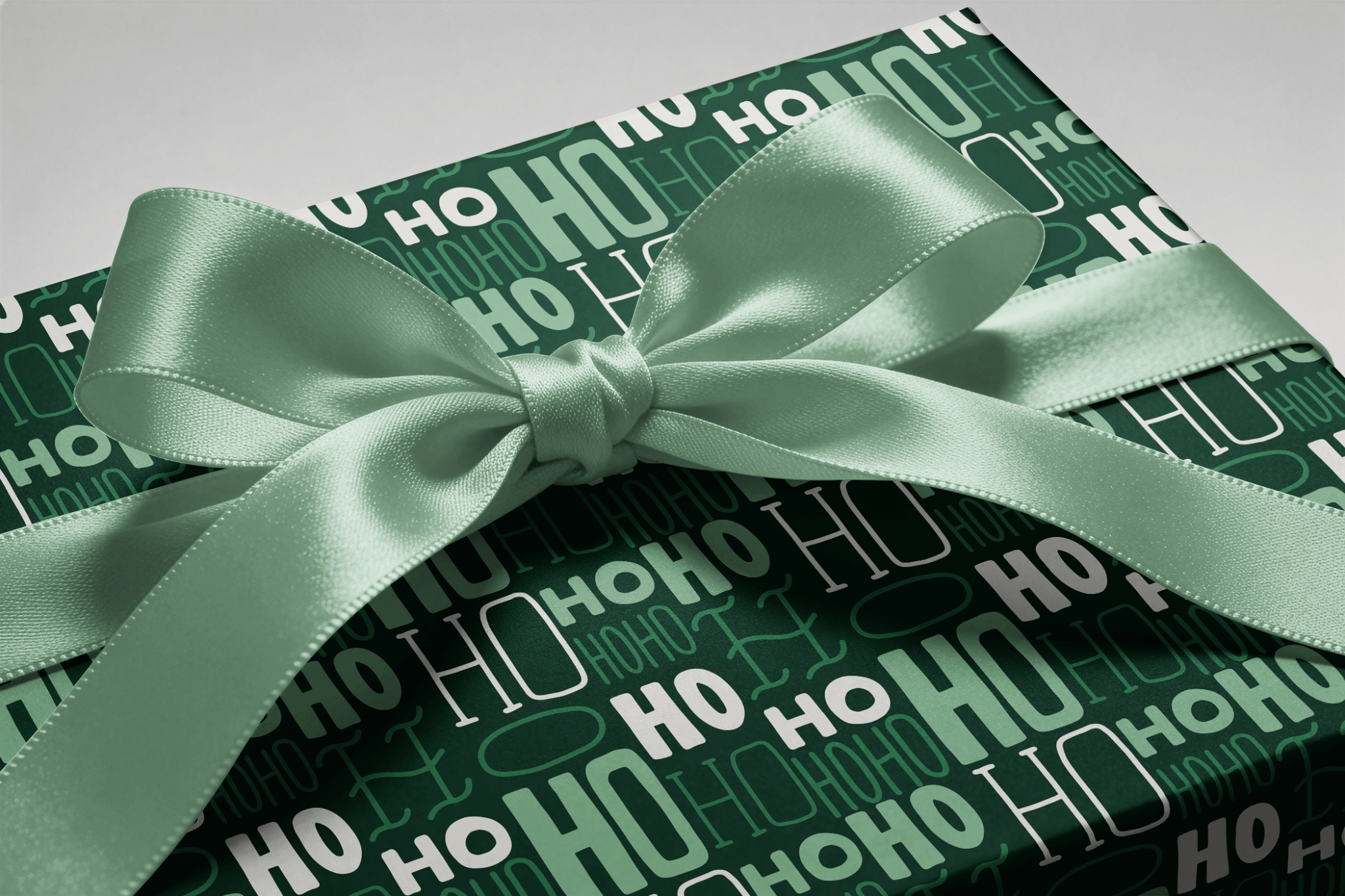 Ho Ho Ho Wrapping Paper - Wrapping Papers - Haus of Wrap