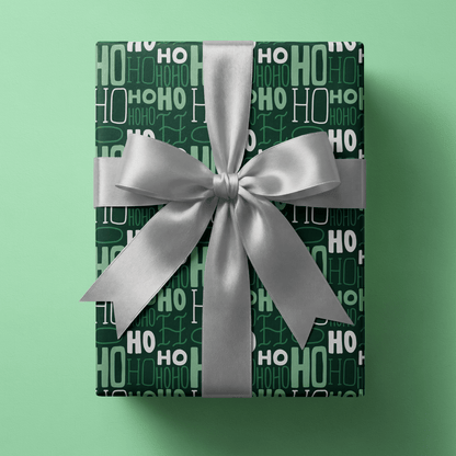 Ho Ho Ho Wrapping Paper - Wrapping Papers - Haus of Wrap