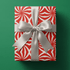 Peppermint Candy Wrapping Paper - Candy Optics - Haus of Wrap