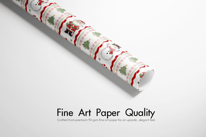 Nostalgic Christmas Wrapping Paper - Christmas Classics - Haus of Wrap