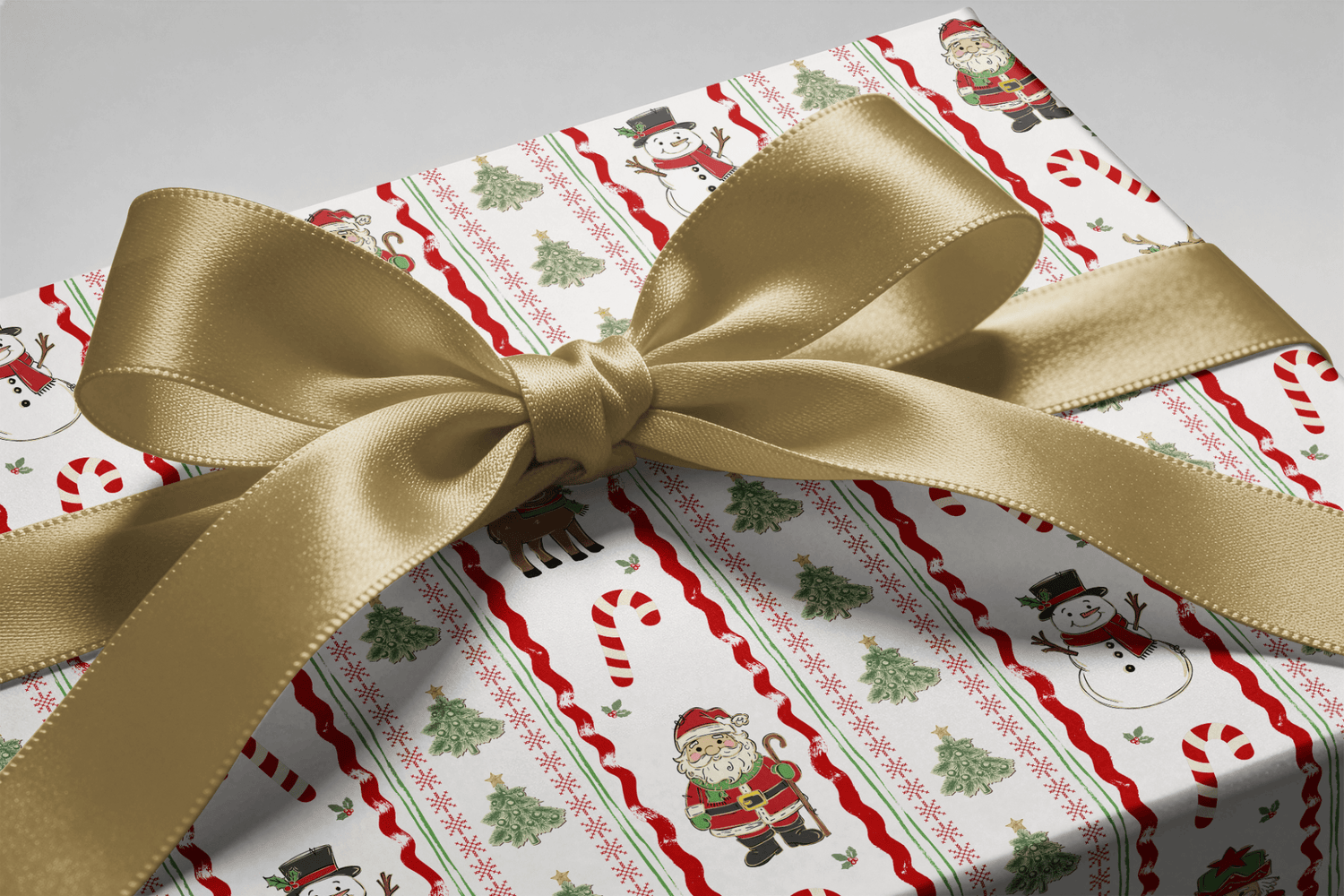 Nostalgic Christmas Wrapping Paper - Christmas Classics - Haus of Wrap