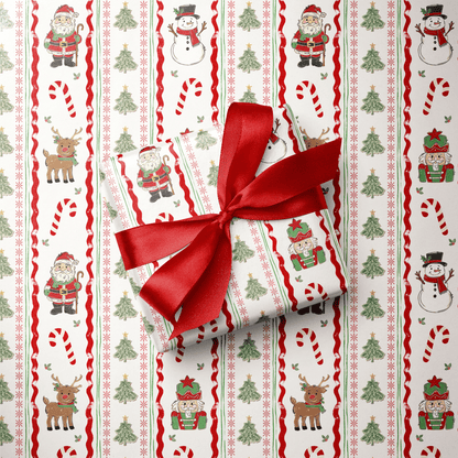 Nostalgic Christmas Wrapping Paper - Christmas Classics - Haus of Wrap
