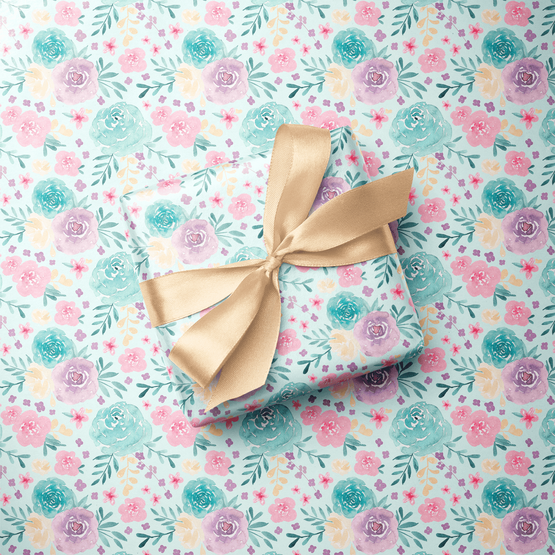 Flower Wrapping Paper - Sweet Pea - Haus of Wrap