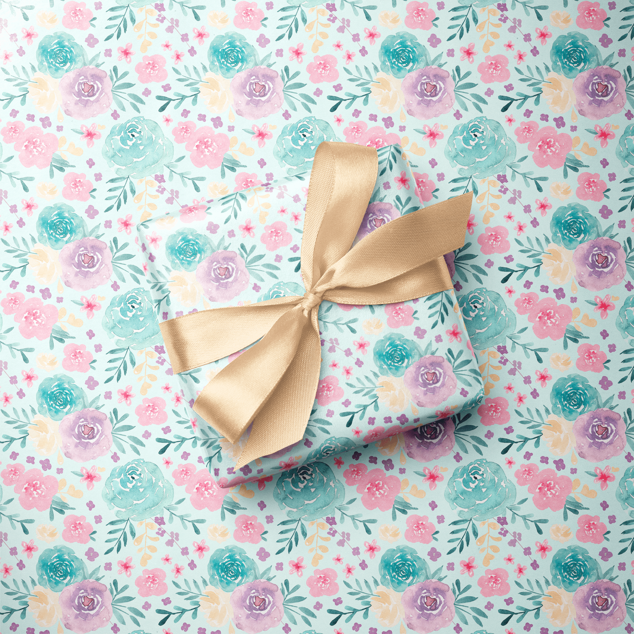Flower Wrapping Paper - Sweet Pea - Haus of Wrap