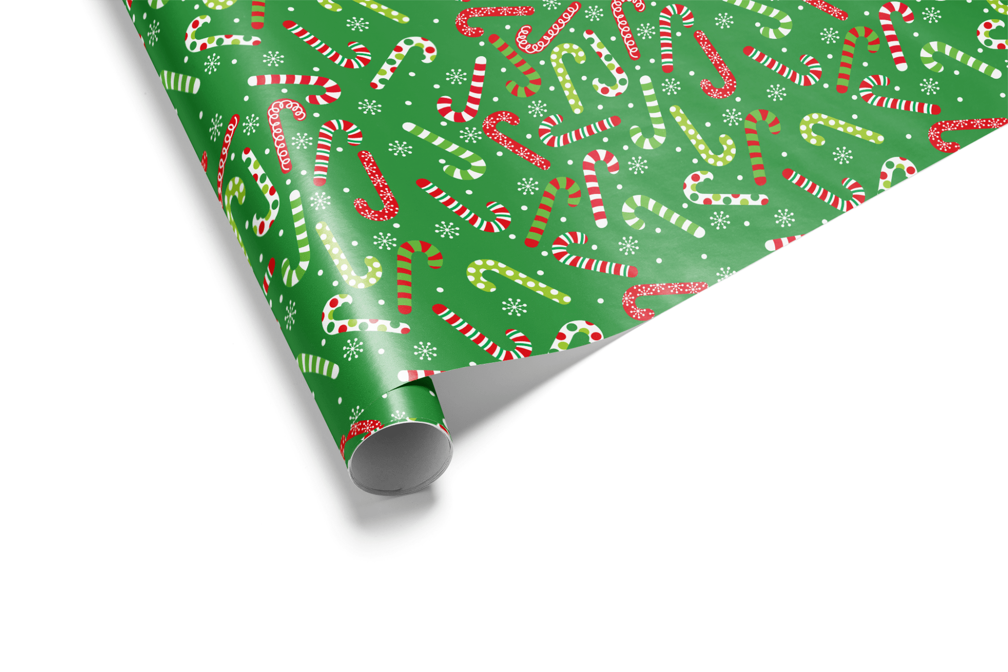 Candy Cane Stripe Wrapping Paper - Peppermint Party - Haus of Wrap