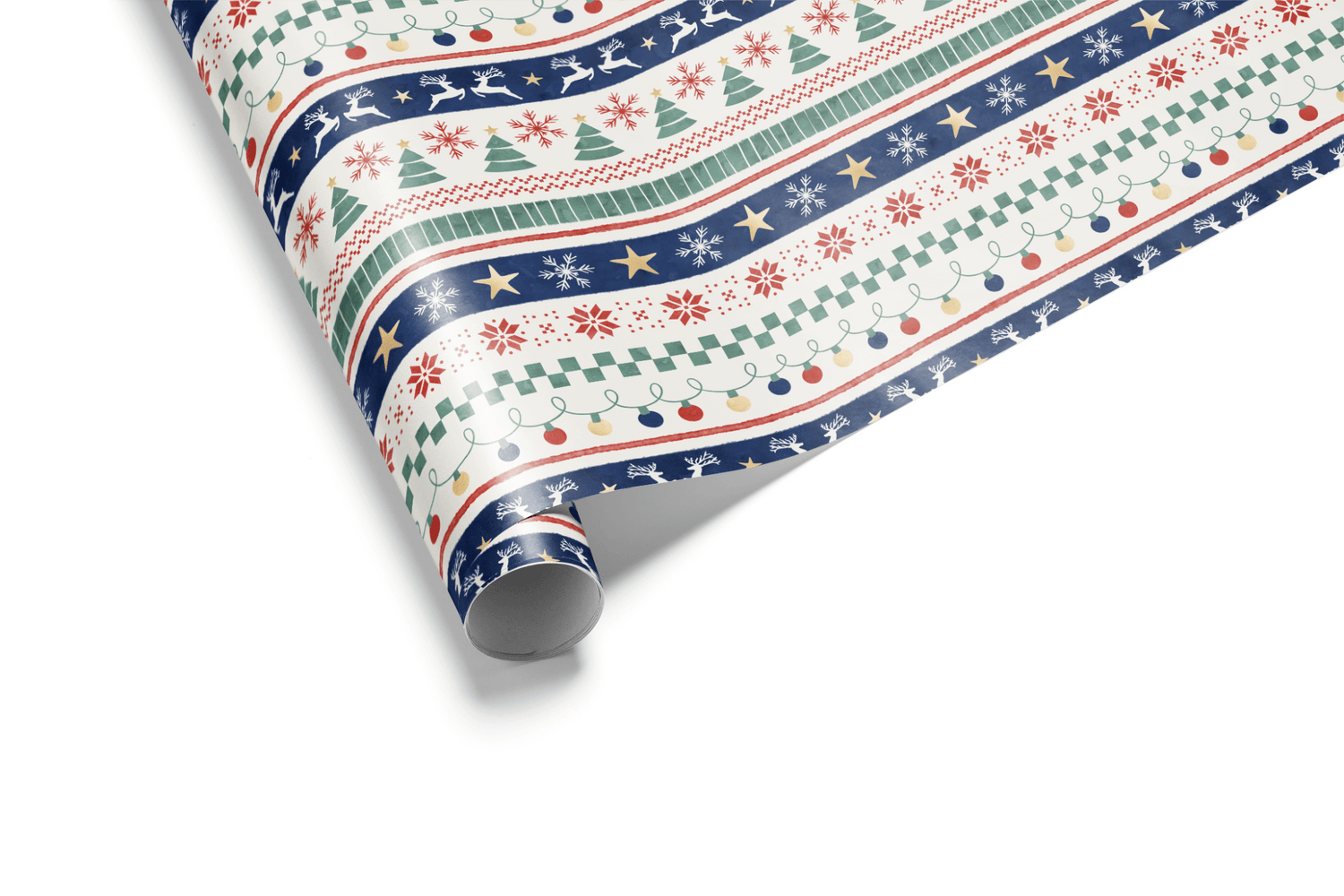Nordic Christmas Wrapping Paper - The Christmas Jumper - Haus of Wrap