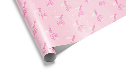 Cocktail Wrapping Paper - Bows &amp; Bubbles - Haus of Wrap