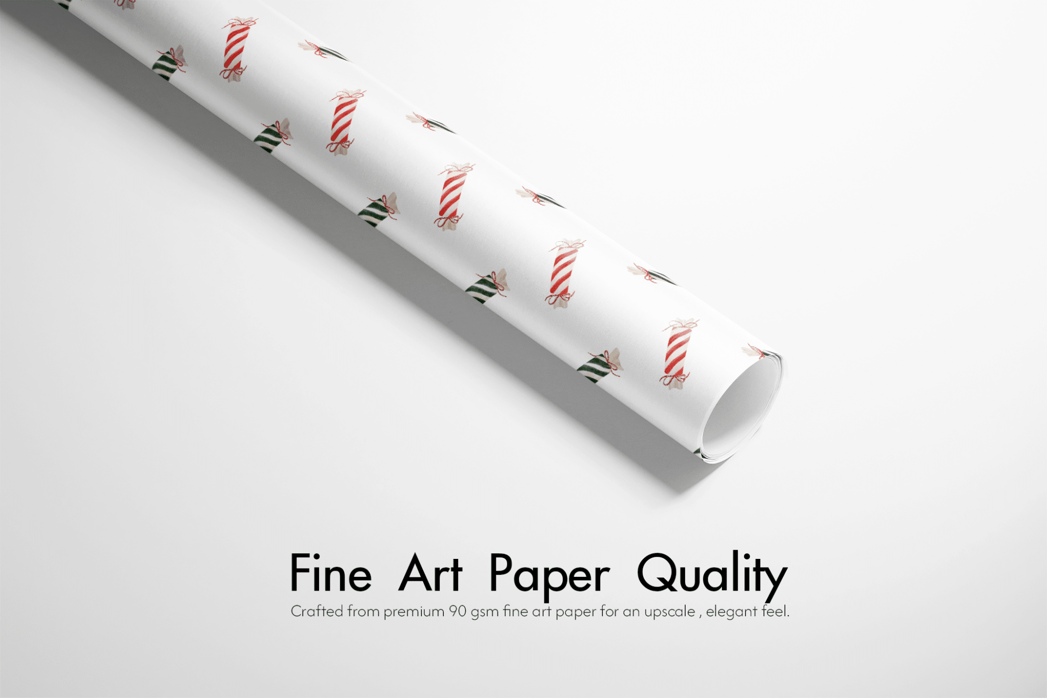 Red and Green Christmas Wrapping Paper - Snap Happy - Haus of Wrap