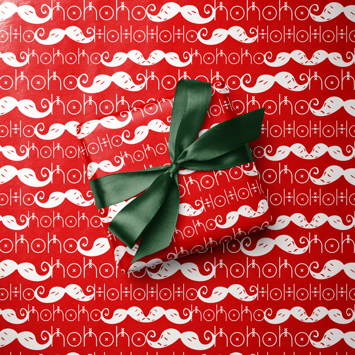 Funny Christmas Wrapping Paper - Santa&