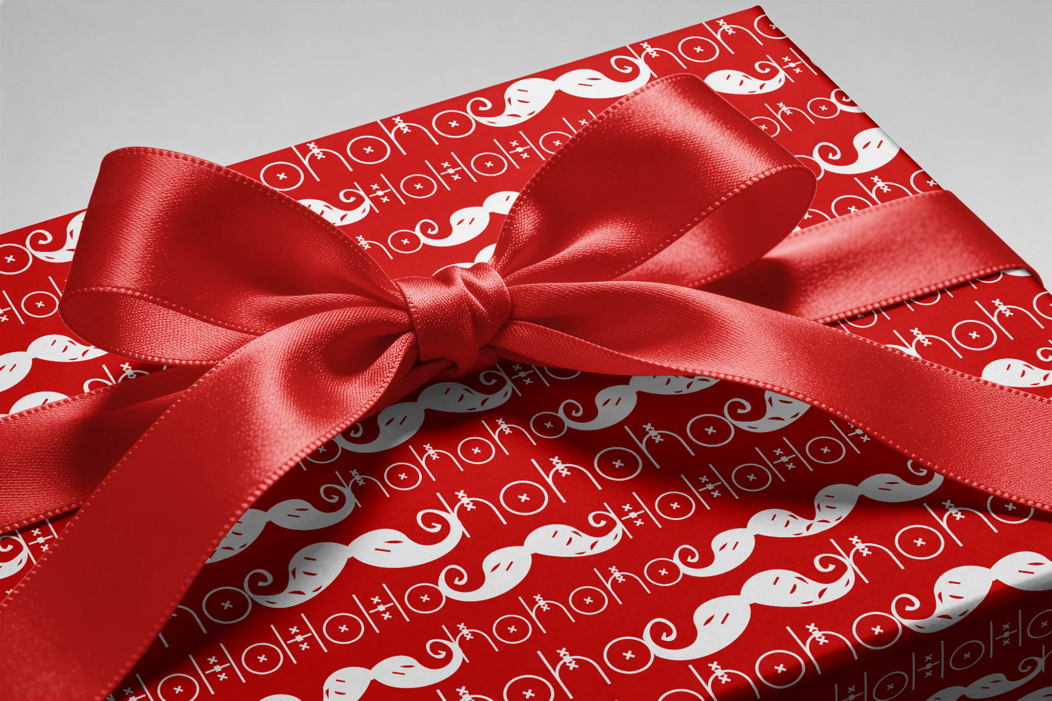 Funny Christmas Wrapping Paper - Santa&