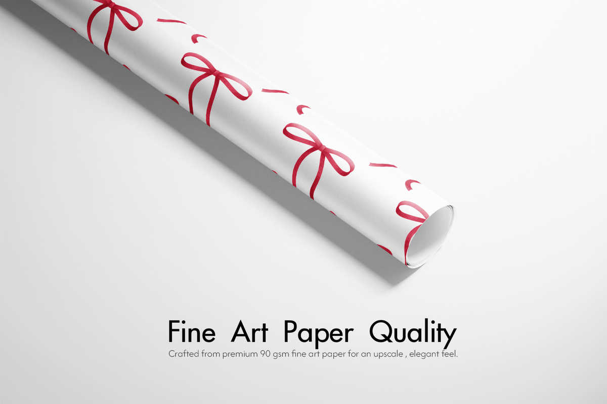 Coquette Wrapping Paper - Tied With Love - Haus of Wrap