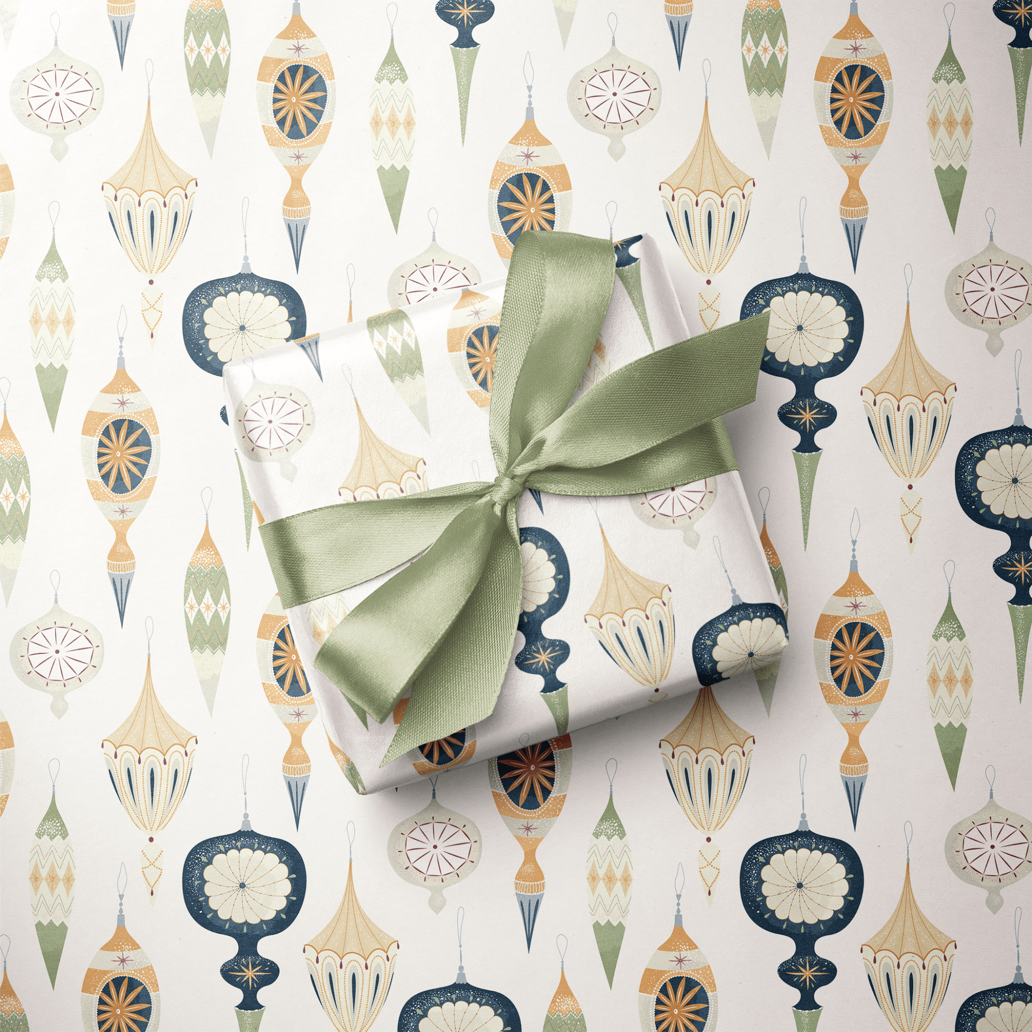 Vintage Christmas Wrapping Paper - The Collector - Haus of Wrap