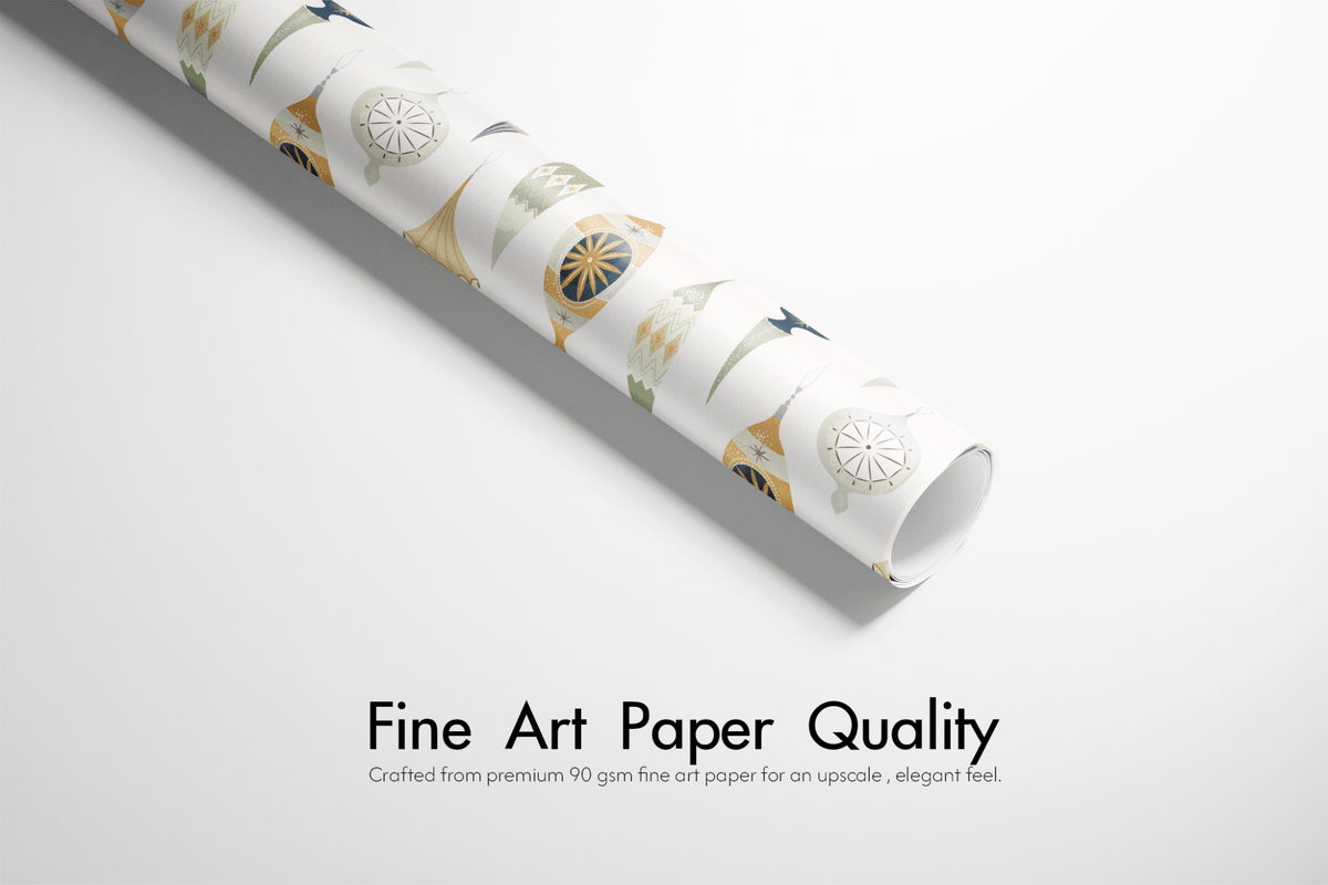 Vintage Christmas Wrapping Paper - The Collector - Haus of Wrap