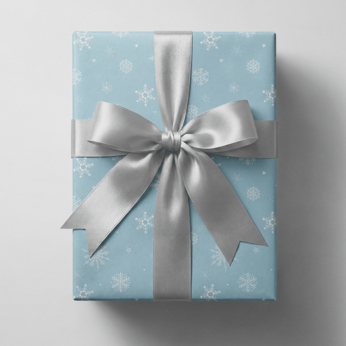Snowflake Christmas Wrapping Paper - Let it Snow - Haus of Wrap