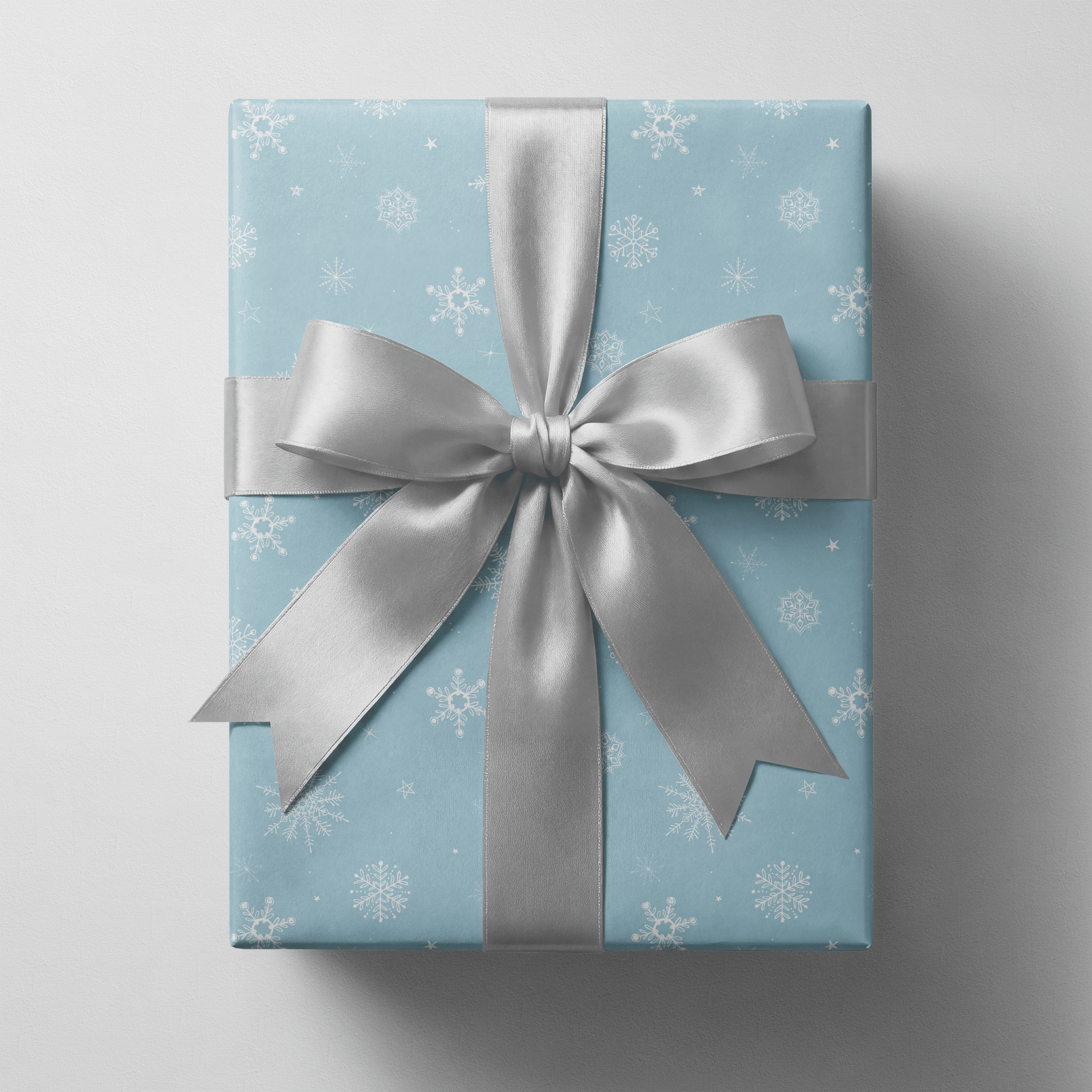 Snowflake Christmas Wrapping Paper - Let it Snow - Haus of Wrap